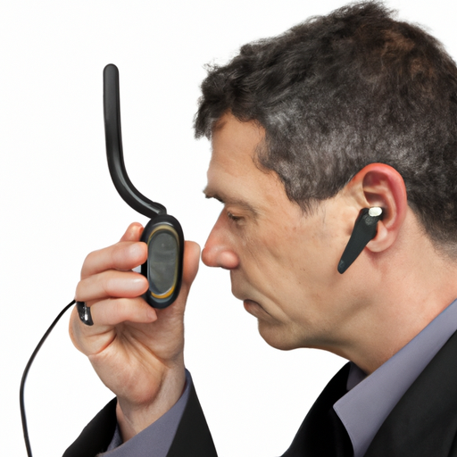 חוקר פרטי המשתמש במכשיר האזנה היי-טק כדי לחשוף האזנת סתר פוטנציאלית